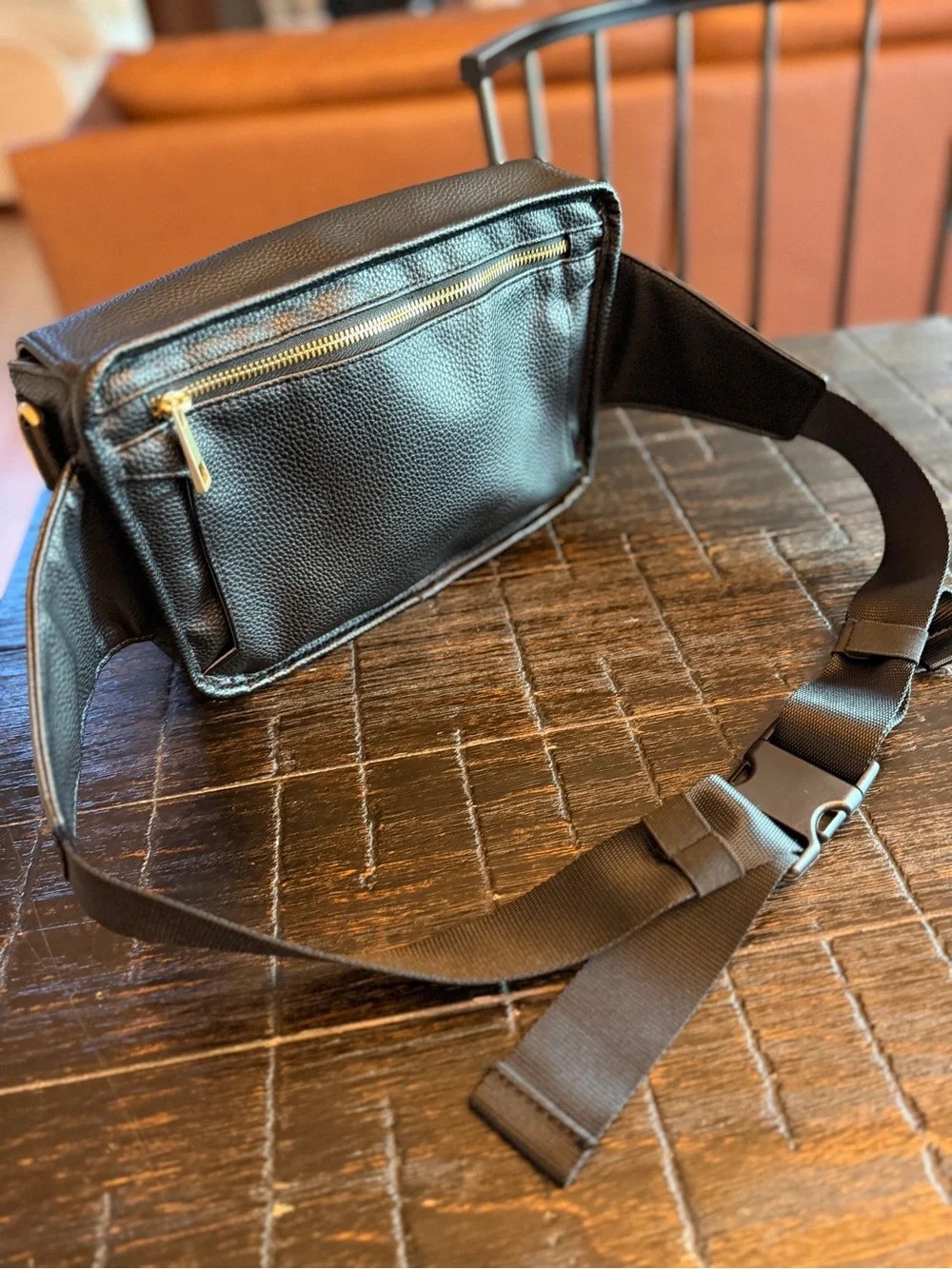 Clever made fanny pack or crossbody diaper bag